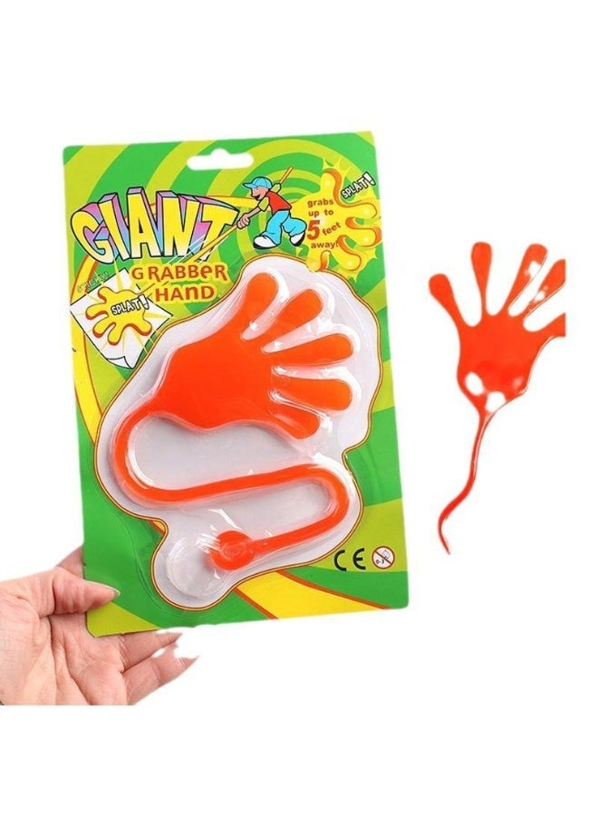 6 sets of oversized children's sticky toys, sticky party gifts, party table gifts, children's party gift sets, traditional holiday toys, super stretch stress relieving toys, fun children's stress relieving toys - Image 3